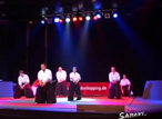 Samurai Bühnenshow